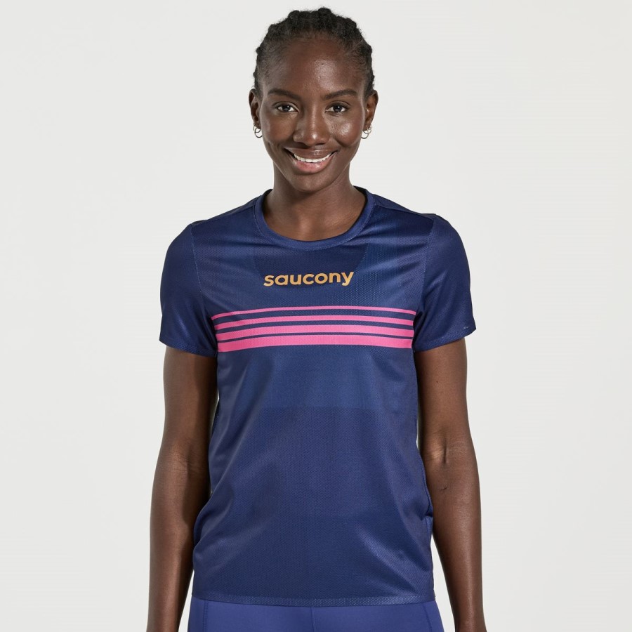 Eliitin Lyhythihainen Sodalite Saucony