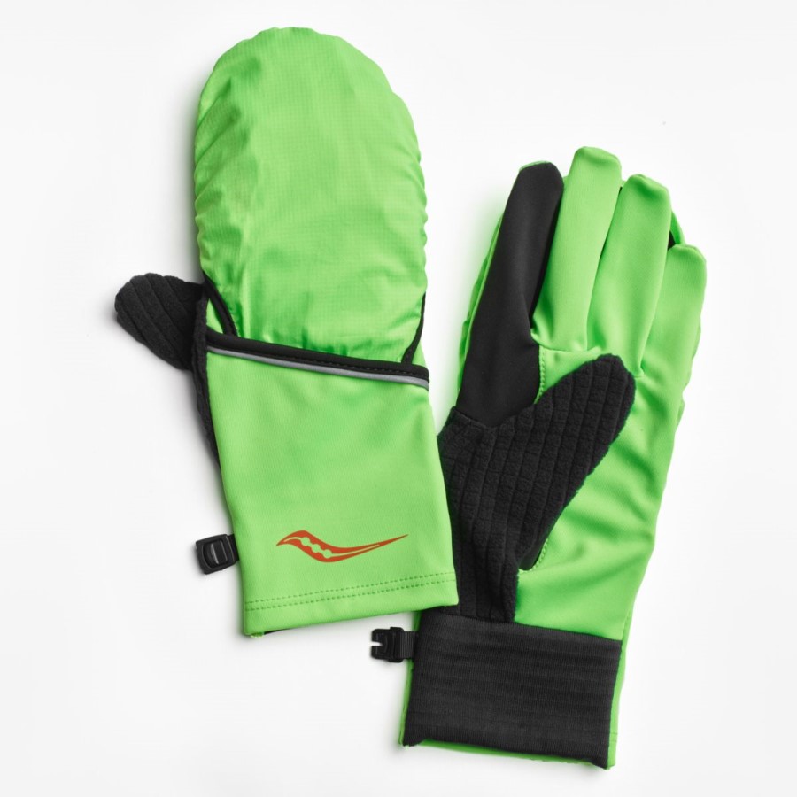 Saucony Fortify Vizi Convertible Glove Vizipro Lima