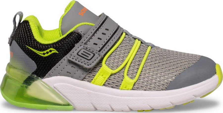 Pirteä Pienen Lapsen Salama 2.0 Jr. Sneaker Harmaa-lime