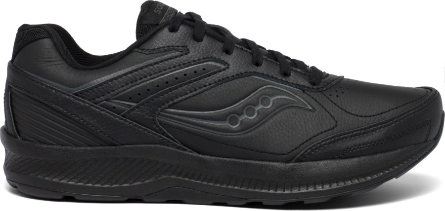 Saucony Miesten Echelon Walker 3 Leveä Musta