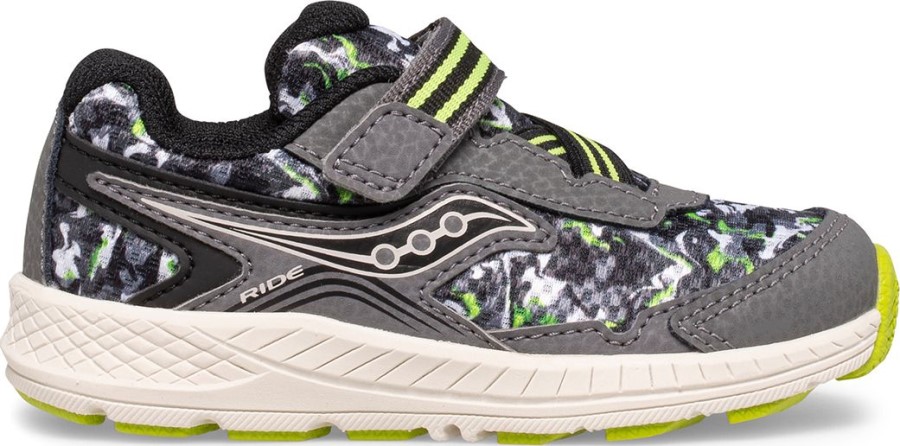 Saucony Oliivi Camo Pikku Lasten Kyyti 10 Jr. Lenkkari